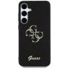 Guess Fixed Glitter Big 4G Metal Logo - Etui do Samsung Galaxy S25 (czarny)