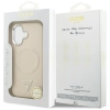 Guess Triangle Logo MagSafe - Etui iPhone 17 (beżowy)