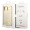 Guess Croco Collection - Etui iPhone 14 Plus (złoty)