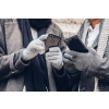 Moshi Digits Touchscreen Gloves - Rękawiczki dotykowe do smartfona (L) (Dark Gray)
