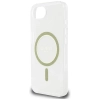 Guess IML Glitter Circle MagSafe - Etui do iPhone 16e (przezroczysty)