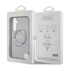 Guess IML Flowers Wreath MagSafe - Etui Samsung Galaxy S24+ (czarny)