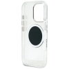 Guess IML Metal Colored Circle Classic Logo MagSafe - Etui do iPhone 16 Pro (czarny)