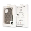 Guess Crossbody 4G Metal Logo - Etui iPhone 14 Pro (brązowy)