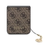 Guess 4G Charms Collection - Etui do Samsung Galaxy Z Flip 5 (brązowy)