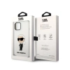 Karl Lagerfeld Silicone NFT Ikonik - Etui iPhone 14 Plus (biały)