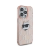 Karl Lagerfeld IML Choupette Head & Monogram - Etui iPhone 13 Pro Max (różowy)
