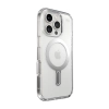 Speck Presidio Perfect-Clear ClickLock & MagSafe - Etui iPhone 16 Pro (Clear / Chrome Finish / Serene Silver)