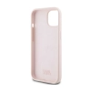 Karl Lagerfeld Silicone Karl Script - Etui iPhone 15 (różowy)