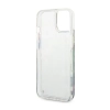 Guess Liquid Glitter Flower - Etui iPhone 14 Plus (niebieski)