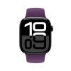 Crong Liquid - Pasek do Apple Watch 38/40/41/42 mm (śliwkowy)