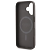 Guess Peony Script MagSafe - Etui iPhone 16 (brązowy)