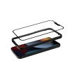 Crong Anti-Bacterial 3D Armour Glass - Szkło hartowane 9H na cały ekran iPhone 14 / iPhone 13 / iPhone 13 Pro + ramka instalacyjna