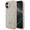 Guess 4G Strass Logo MagSafe - Etui iPhone 17 Pro (różowy)