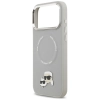 Karl Lagerfeld Karl & Choupette Pins MagSafe - Etui iPhone 17 Pro Max (szary)
