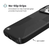 Speck Presidio2 Grip MagSafe - Etui iPhone 17 Pro (Black / Slate Grey / White)