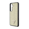 Guess Rhinestone Triangle - Etui Samsung Galaxy S24+ (złoty)