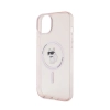Karl Lagerfeld IML Choupette MagSafe - Etui iPhone 15 Plus (różowy)