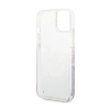 Guess Liquid Glitter Flower - Etui iPhone 14 Plus (fioletowy)