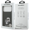 Karl Lagerfeld IML Aquarelle Karl & Choupette & Logo MagSafe - Etui iPhone 17 Pro Max (czarny)