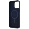 Karl Lagerfeld Silicone Shadow Metal Initial MagSafe - Etui do iPhone 15 Pro (czarny)