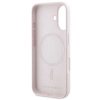 Karl Lagerfeld Silicone Karl & Choupette Ring MagSafe - Etui iPhone 16 Plus (różowy)