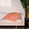 Koc polarowy 170x130 cm (koralowy)