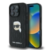 Karl Lagerfeld Monogram Karl Head Pin - Etui iPhone 16 Pro Max (czarny)