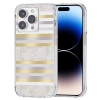 Case-Mate Pearl Stripes MagSafe - Etui iPhone 14 Pro zdobione masą perłową (Pearl Stripes)