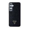Guess Rhinestone Triangle - Etui Samsung Galaxy S24+ (czarny)