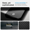 Spigen Enzo Aramid Mag MagSafe - Etui do iPhone 16e (Czarny)