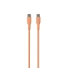 PURO ICON Soft Cable - Kabel USB-C do USB-C 1.5 m (Apricot)