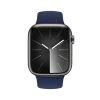 Crong Liquid - Pasek do Apple Watch 42/44/45/49 mm (granatowy)