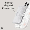 Kate Spade New York Morgan MagSafe Wallet - Portfel magnetyczny (Metallic Silver)