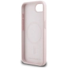 Karl Lagerfeld Silicone Karl & Choupette Heads MagSafe - Etui do iPhone 16e (różowy)