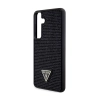 Guess Rhinestone Triangle - Etui Samsung Galaxy S24+ (czarny)