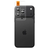 Spigen Optik Pro GLAS.TR EZ Fit Camera Protector 2-Pack - Szkło ochronne na obiektyw do iPhone 16 Pro / 16 Pro Max / 17 Pro / 17 Pro Max (2 szt) (Silv