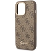 Guess 4G Metal Camera Outline Case - Etui iPhone 14 Pro Max (Brązowy)