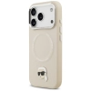 Karl Lagerfeld Karl Pin MagSafe - Etui iPhone 17 Pro (beżowy)