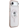 Karl Lagerfeld IML Choupette Sketch Logo MagSafe - Etui iPhone Air (różowy)