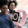 Crong Nylon - Pasek sportowy do Apple Watch 38/40/41 mm (Powder Pink)