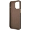 Guess 4G Metal Camera Outline Case - Etui iPhone 14 Pro Max (Brązowy)