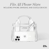 Case-Mate Micro Tote Bag - Wodoodporna torba na ramię (Silver Chrome/Clear)