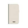 Moshi Overture MagSafe - Skórzane etui 3w1 z klapką iPhone 15 (Eggnog White)