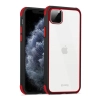 Crong Trace Clear Cover - Etui iPhone 11 Pro (czarny/czerwony)