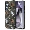 Guess 4G Printed Colored Peony Pattern MagSafe - Etui do Samsung Galaxy S25 (brązowy)