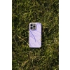 Moshi Napa Slim MagSafe - Skórzane etui iPhone 14 Plus (Lavender Purple)