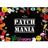 PURO Patch Mania - Etui Samsung Galaxy A3 (2017) w zestawie 5 naklejek (żółty)