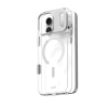 Moshi iGlaze MagSafe - Etui iPhone 17 Pro Max (Luna Silver)