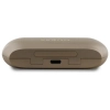 Guess Elongated Metalic Printed Logo - Słuchawki Bluetooth TWS + etui ładujące (złoty)